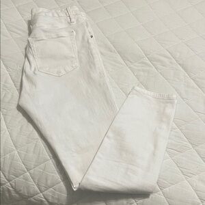 Good American Classic White Jeans